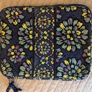 Vera Bradley Laptop Sleeve Indigo Pop